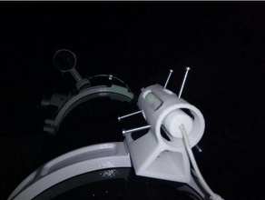 láser de apoyo colimado física y astronomía 3d print model - Mito3D