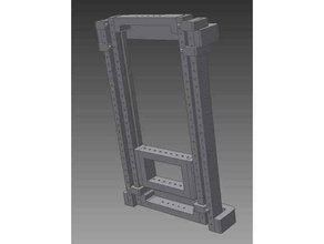 two stage elevator engineering 3d print model - Mito3D