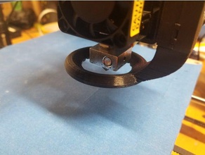 alunar m508 circular fan duct 3d printer parts mods cooling nozzle 3d print model - Mito3D