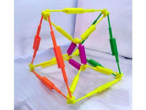 triangulaire hyperprism math art 3d print model - Mito3D