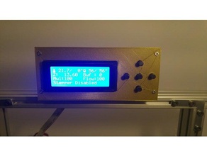 anet a8 display case 3d printing 3d print model - Mito3D