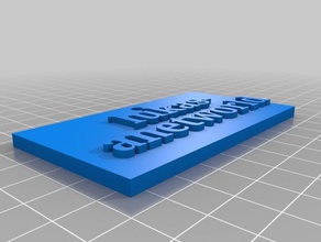 logo lukasanetworld 3d printing 3d print model - Mito3D