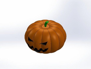 pumpkin 3d printing 3d print model - Mito3D