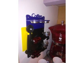 accessoires rack bialetti mokona cuisine et salle à manger l'accessoire café de soutien 3d print model - Mito3D