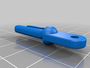window blind rod tip replacement parts 3d print model - Mito3D