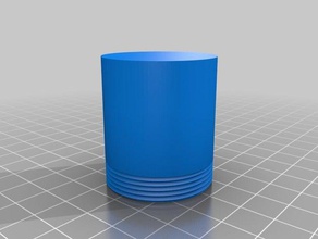 simple vis haut de la bouteille l'organisation 3d print model - Mito3D