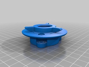 coil holder anet e10 3d Drucker Zubehör filament spool 3d print model - Mito3D
