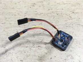 Gehäuse arduino mrsc Stabilitäts control drift helfen r c Fahrzeuge die esc-Taste esp gyro-sensor 3d print model - Mito3D