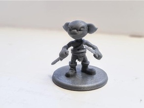 goblin toy & game accessories dnd mini monster rpg 3d print model - Mito3D