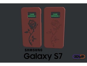 samsung galaxy s7 rose Fall Handy Telefon smartphone-Fall 3d print model - Mito3D