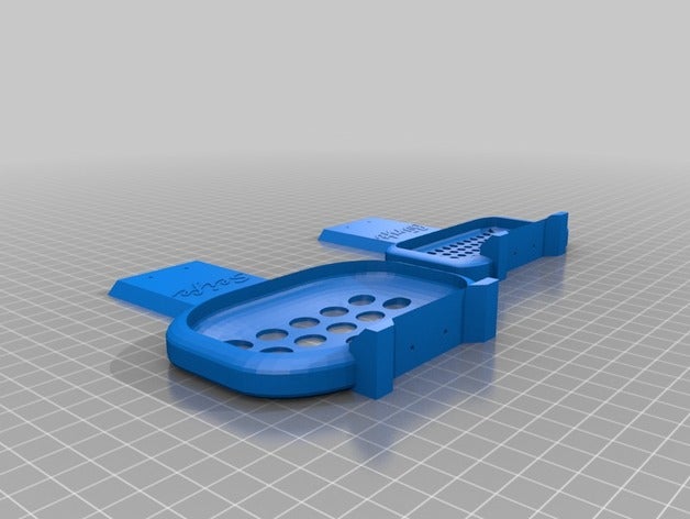 nagelbuersten seifenablage La stampa 3d 3D print model - Mito3D