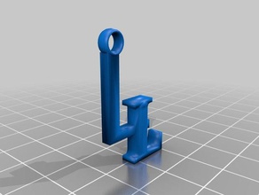 lexi's keychain keychains lexi ll 3d print model - Mito3D
