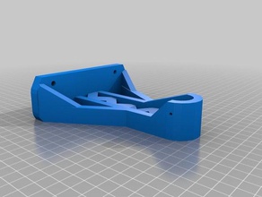 filament deckenhalter 3d-drucken filament-Halter die Wandmontage 3d print model - Mito3D