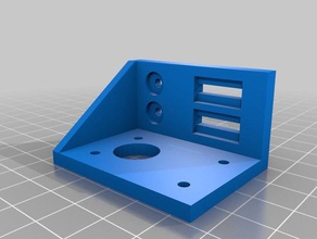 salyangoz tipi dişli kutuları dc motor braketi elektronik arduino dirsek monte edin 3d print model - Mito3D