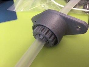 Schlauchschelle Silikon-Schläuche bestimmten 10mm od Teile Silikon-Schlauch 3d print model - Mito3D