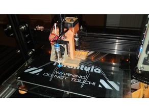 tevo tarantula inductive sensor holder 3d printer extruders 8 12 16 mm e3d bed probe npn 3d print model - Mito3D