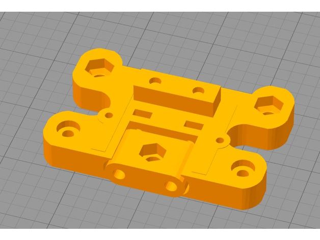 kit carriage + fan biturbine anet e10 3d printer accessories 3D print model - Mito3D