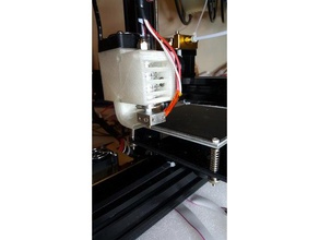 hotend holder e3d v5 3d printing raiscube winomo 3d print model - Mito3D