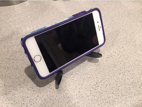 portable Handy stand iphone Telefon tragbare 3d print model - Mito3D