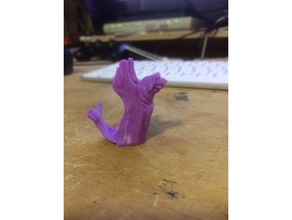 bigode peixe homem 2 louca criatura série criaturas louco pateta 3d print model - Mito3D