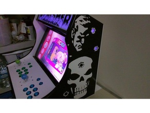 3d foro di proiettile oggetti scena arcade punisher 3d print model - Mito3D