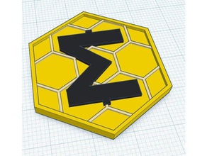 smartcash moneta monete & distintivi la le cryptocurrency smart 3d print model - Mito3D