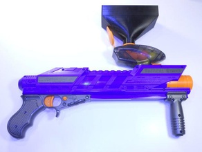 táctica de la huelga municiones embalse extensión juguetes y accesorios juego aventura fuerza addon munición nerf 3d print model - Mito3D