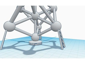 atomium buildings & structures 3d print model - Mito3D