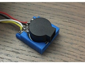 matek buzzer holder matek-acc-dbuz5v hobby 3d print model - Mito3D