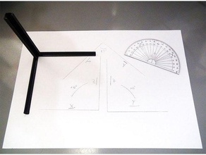 giova de calibración la cuadratura prueba La impresión en 3d las pruebas el ángulo inclinación cuadrado 3d print model - Mito3D