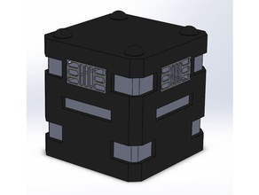 bb-8 último jedi escondido el cuadro modelo de robots sistemas ocultación la caja los 3d print model - Mito3D