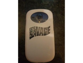 doc savage samsung s3 mini phone case mobile 3d print model - Mito3D