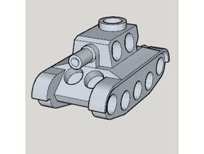 7 mm airsoft sadece tank türü cap hedef 3d baskı 3d print model - Mito3D