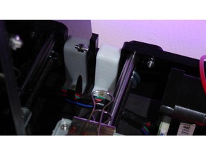 anet a6 rear bracket 3d printing mods parts upgrade 3d print model - Mito3D