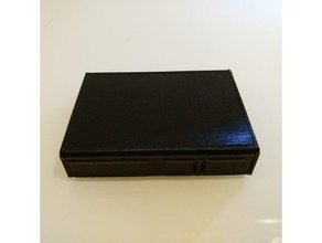 scheda di prototipazione vassoio + box 5x7cm l'elettronica breadboard il coperchio 3d print model - Mito3D