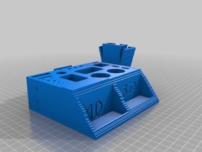 3d barra strumento di supporto utensili & caselle slash 3d print model - Mito3D