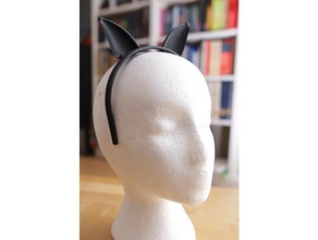 hair band snap-on bat ears kids costume carnival cosplay 3d print model - Mito3D