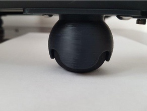 cr-10 squash ball & racquetball feet + y axis extra 40x20 t v slot profile extrusion 3d printer accessories 2040 20x40 creality cr 10 3d print model - Mito3D