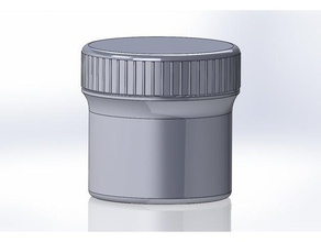 nester - anidación frasco contenedor clasificador los contenedores cambio de titular compartimentos hierba tarro la medicina envase pastillas 3d print model - Mito3D
