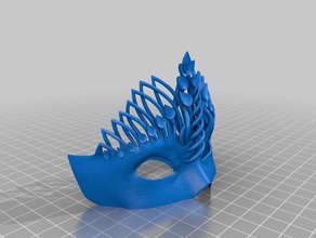 masque L'impression 3d 3d print model - Mito3D