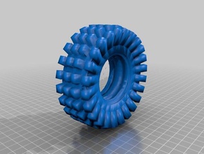 roue de 1,9 échelle L'impression 3d 3d print model - Mito3D