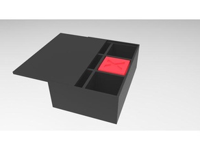 cube case 20mm xyz cubes 3d printer accessories calibration organizer 3d print model - Mito3D