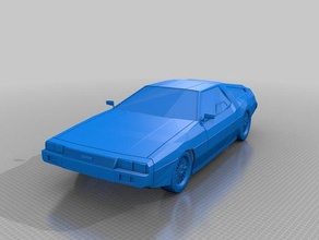 delorean 3d printing car 3d print model - Mito3D