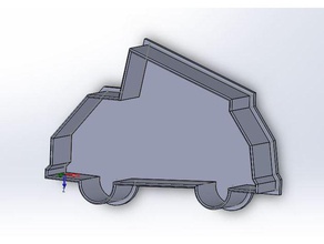 vw vanagon t3 westfalia pop-top-cookie-cutter automotive 3d print model - Mito3D