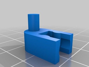 knex beige axle drive connector Bau-Spielzeug 3d print model - Mito3D