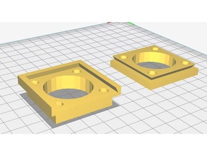 anet extruder lufter 3d Drucker Zubehör a8 extruder-fan 3d print model - Mito3D