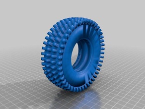 roue de 1,9 échelle v1 L'impression 3d 3d print model - Mito3D