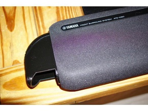 barra de sonido yamaha adaptador la electrónica música redirector el altavoz redirección ats-1060 3d print model - Mito3D