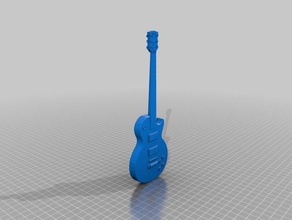 gibson lespauls 3d printing electric guitar 3d print model - Mito3D