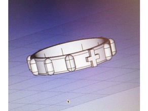 anillo rosario anello anelli 3d print model - Mito3D